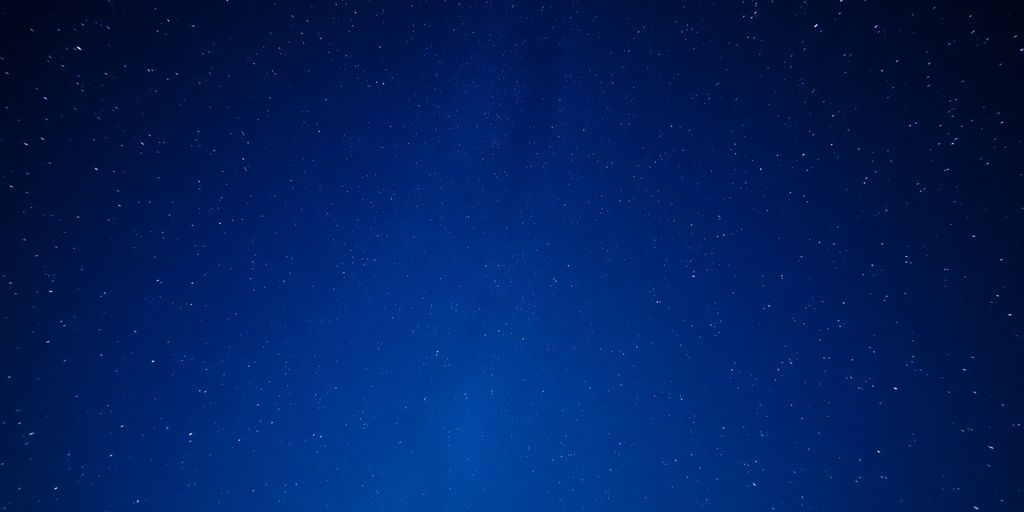 Cielo estrellado con constelaciones brillantes en la noche.