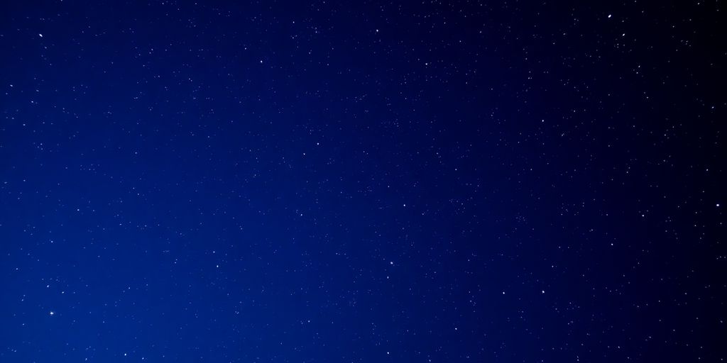 Cielo estrellado con una atmósfera mística y serena.